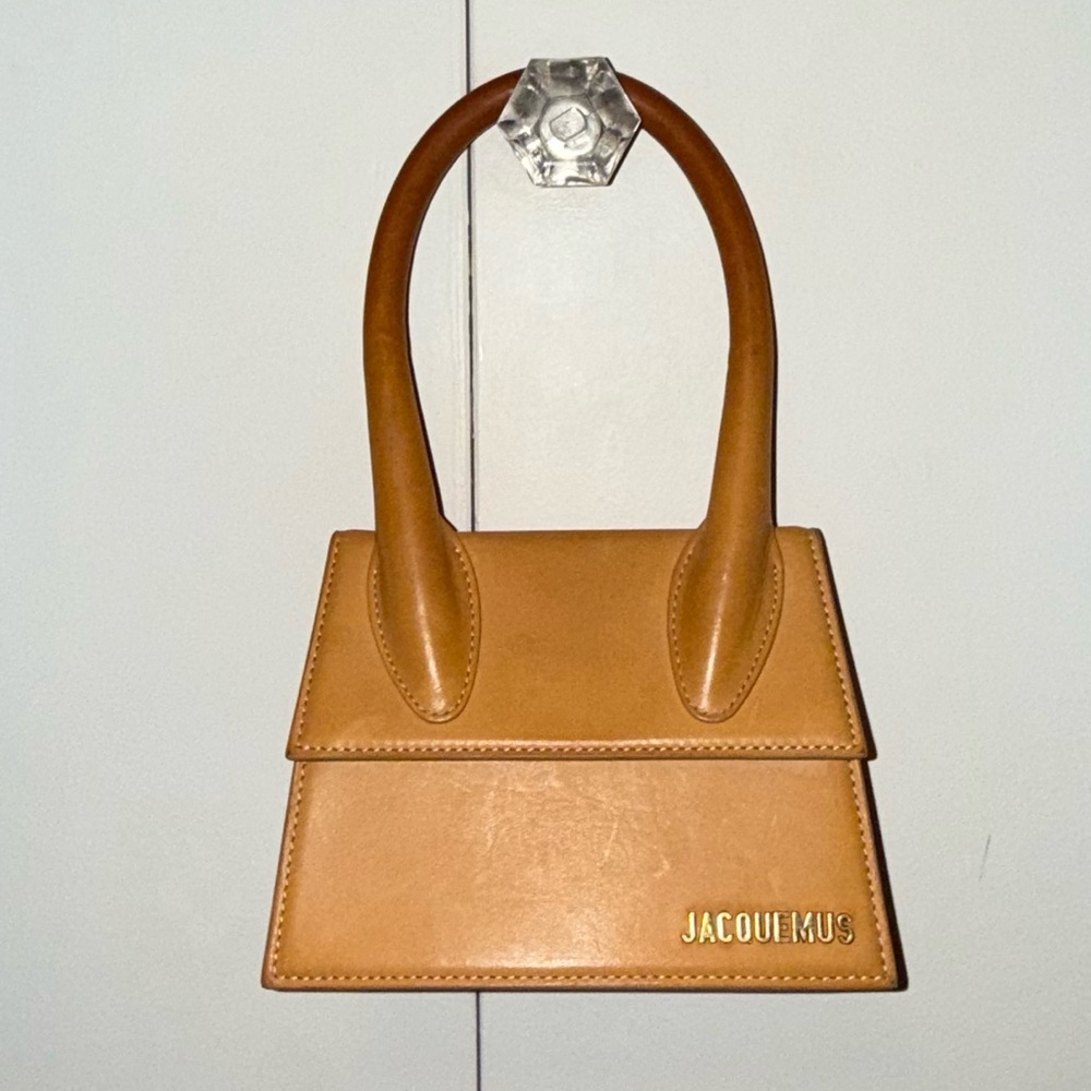 Jacquemus Le Chiquito Moyen 👜 Tan / Yellow